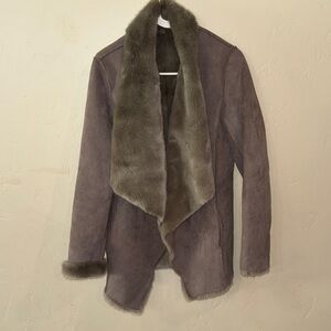 Love Token Brown Teddy Jacket